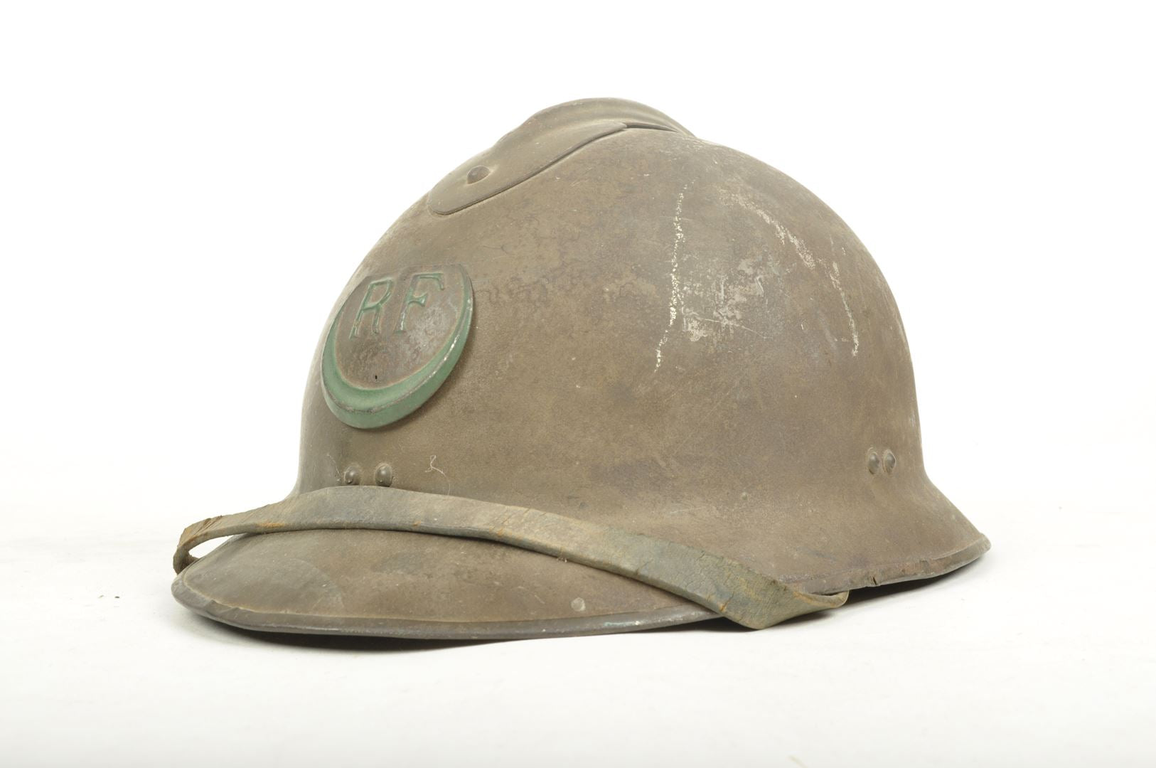 Casque Adrian 1926 Tirailleurs Marocains  / daté 1939