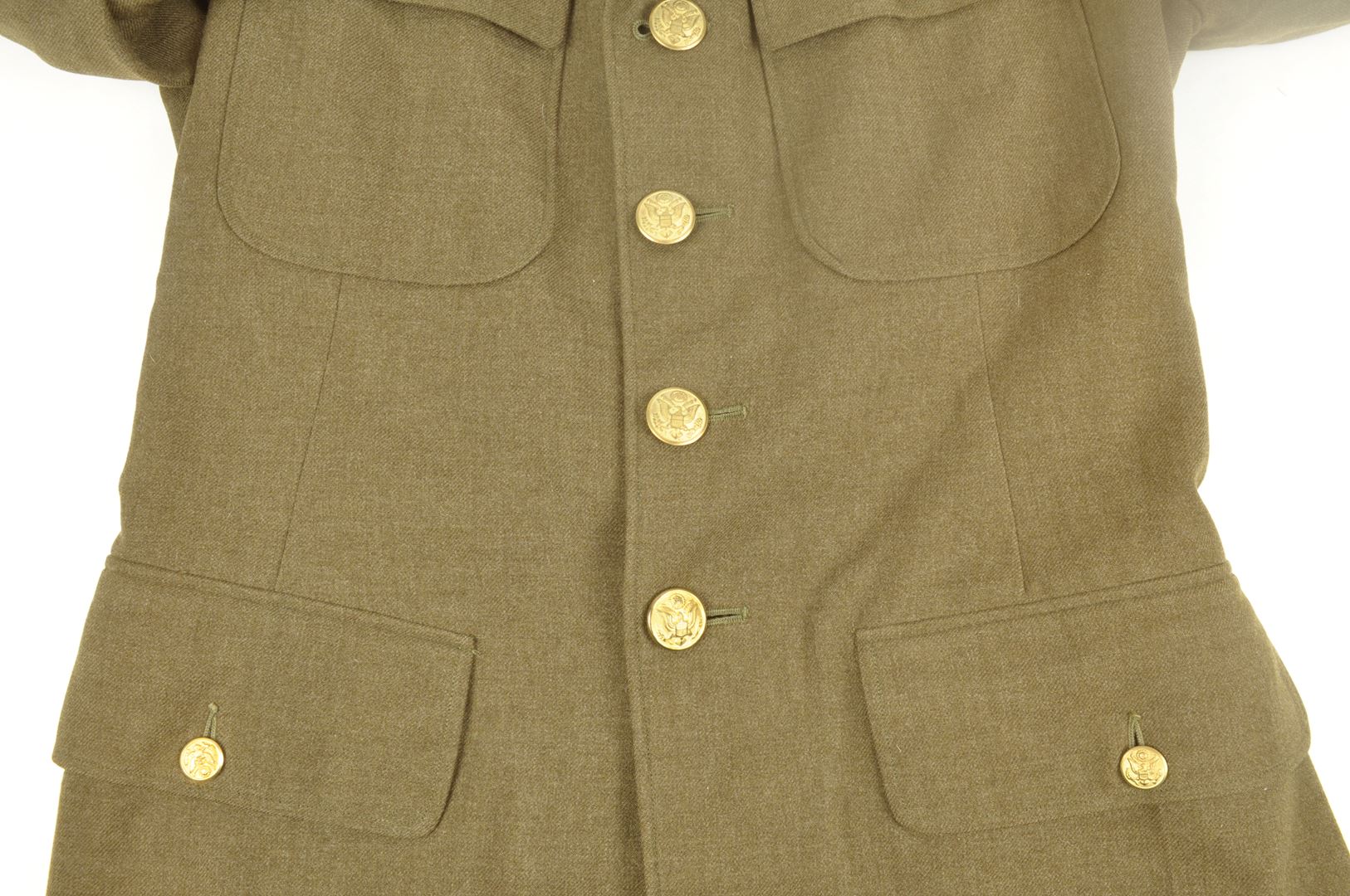 Vareuse US AIR FORCE Nominatif / Identifiée 375th Service Squadron