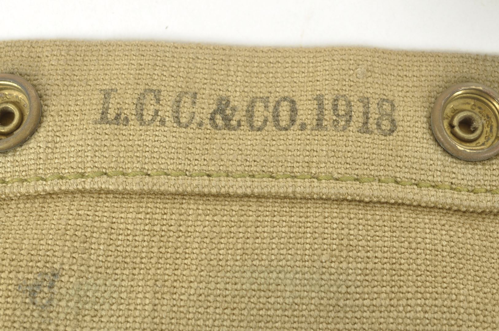 Pochette à pansement Américaine M1910 / datée 1918