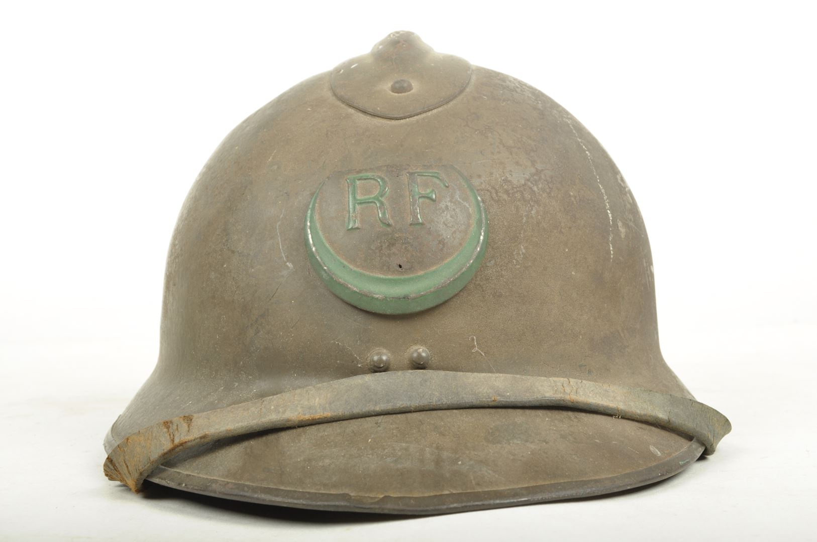 Casque Adrian 1926 Tirailleurs Marocains  / daté 1939