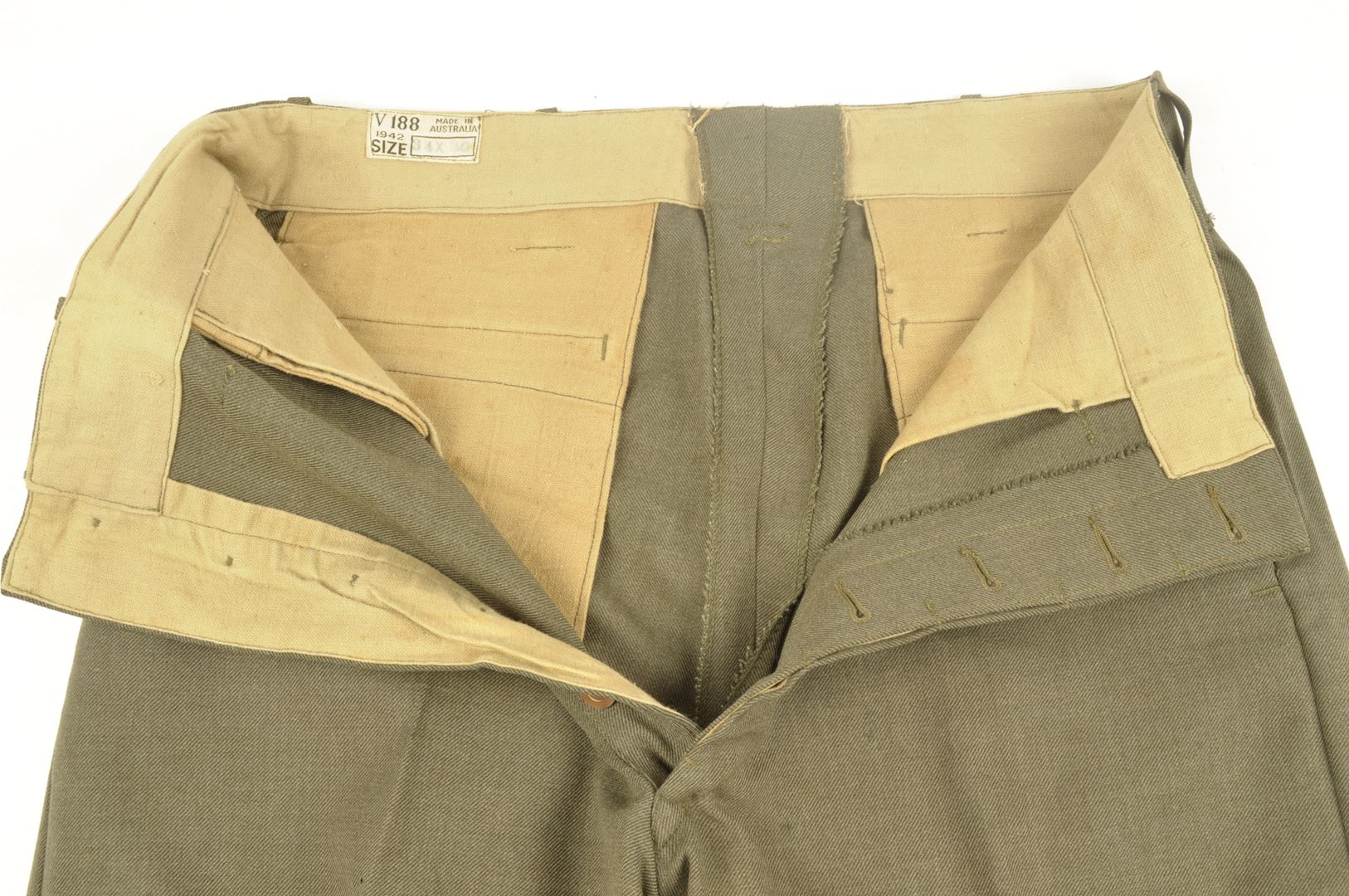 Pantalon M37 "Australian Made" daté 1942