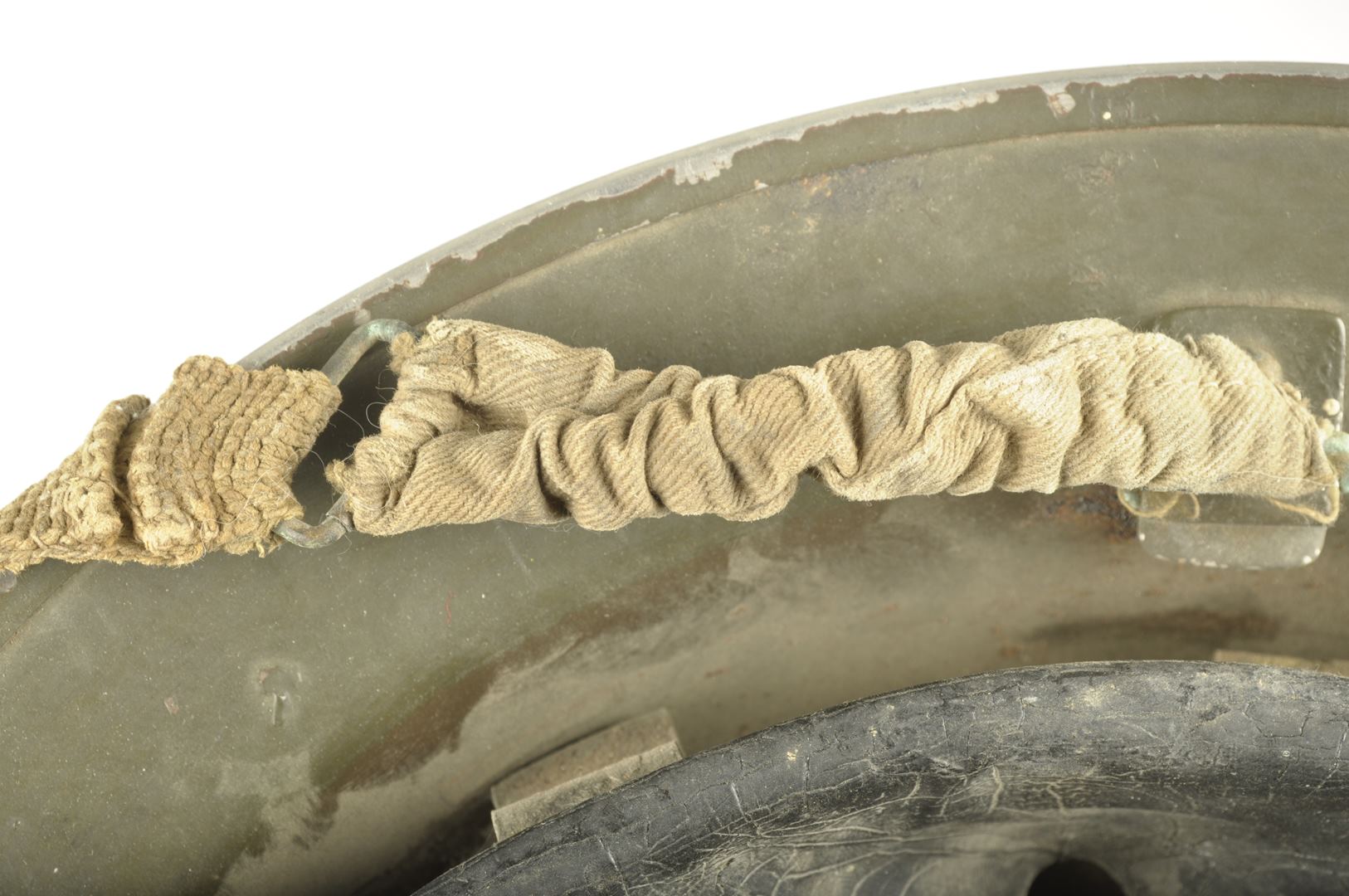Casque Britannique MKII daté 1940 Nominatif / Pont-Audemer