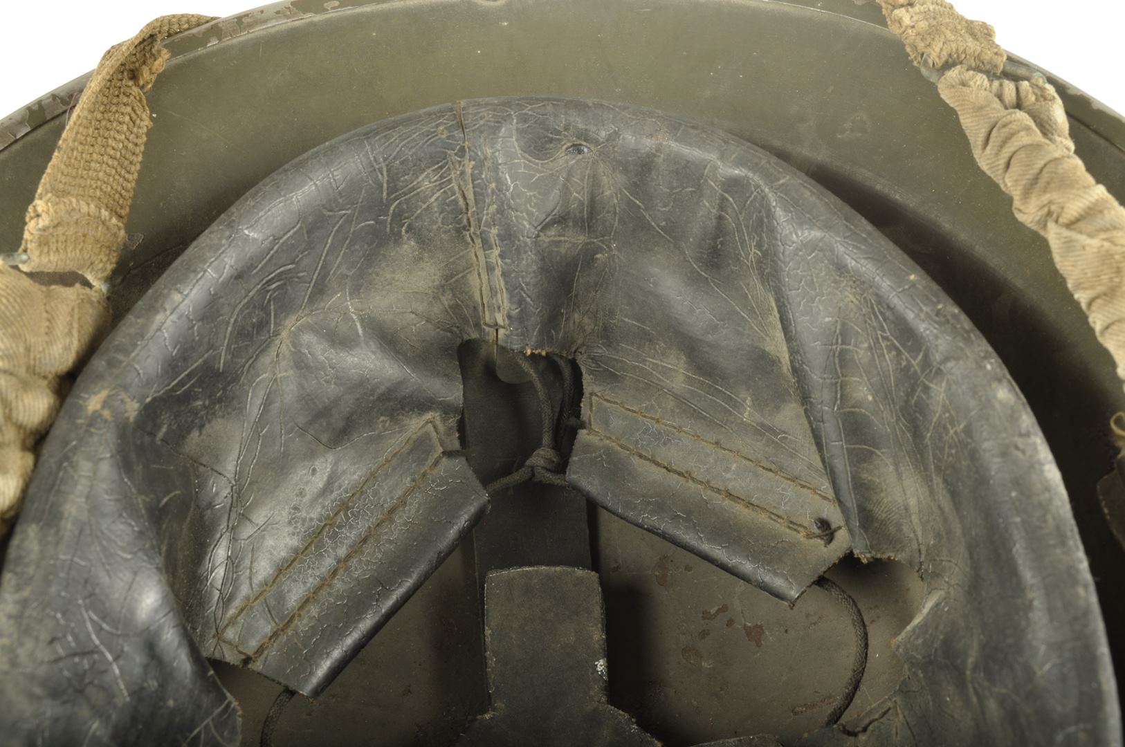 Casque Britannique MKII daté 1940 Nominatif / Pont-Audemer