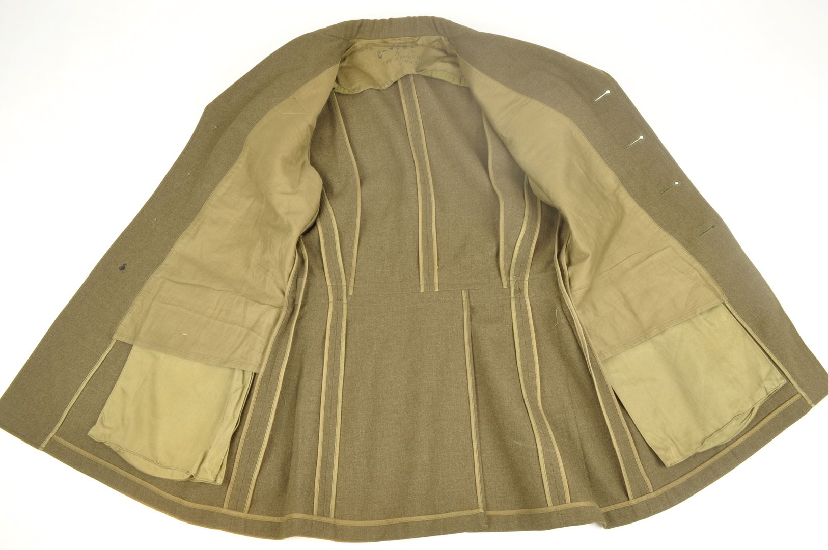 Vareuse US AIR FORCE Nominatif / Identifiée 375th Service Squadron