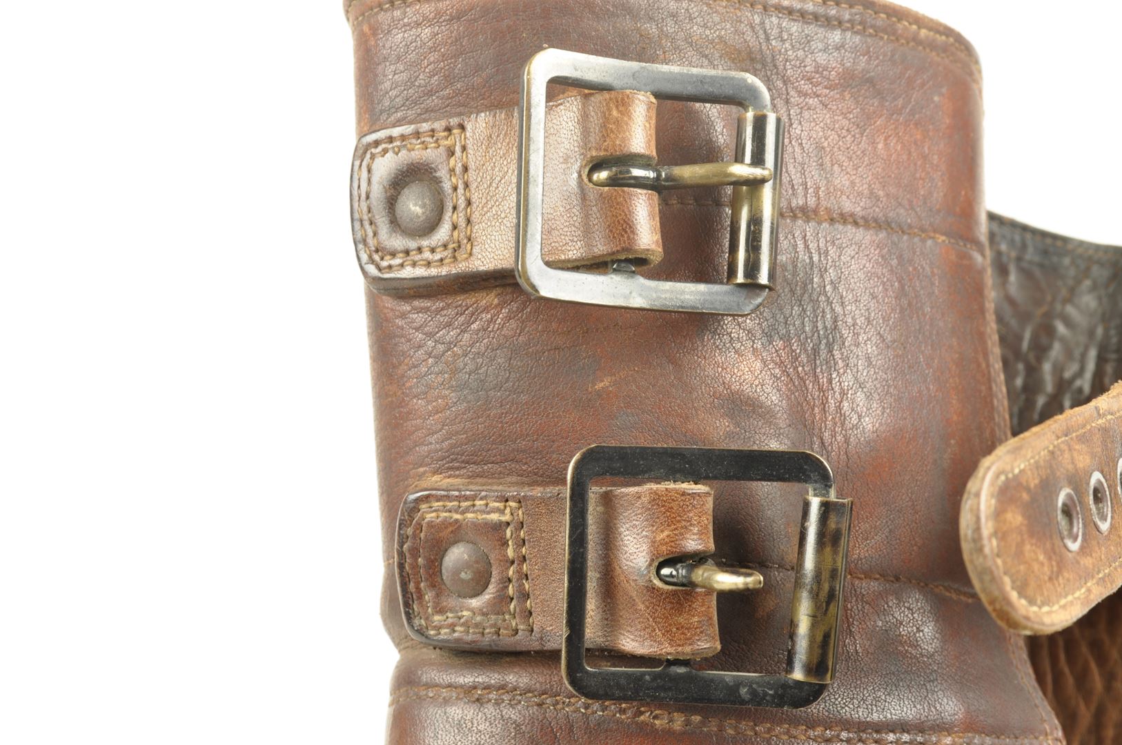 Brodequins à Jambières / Buckle Boots datés 1944