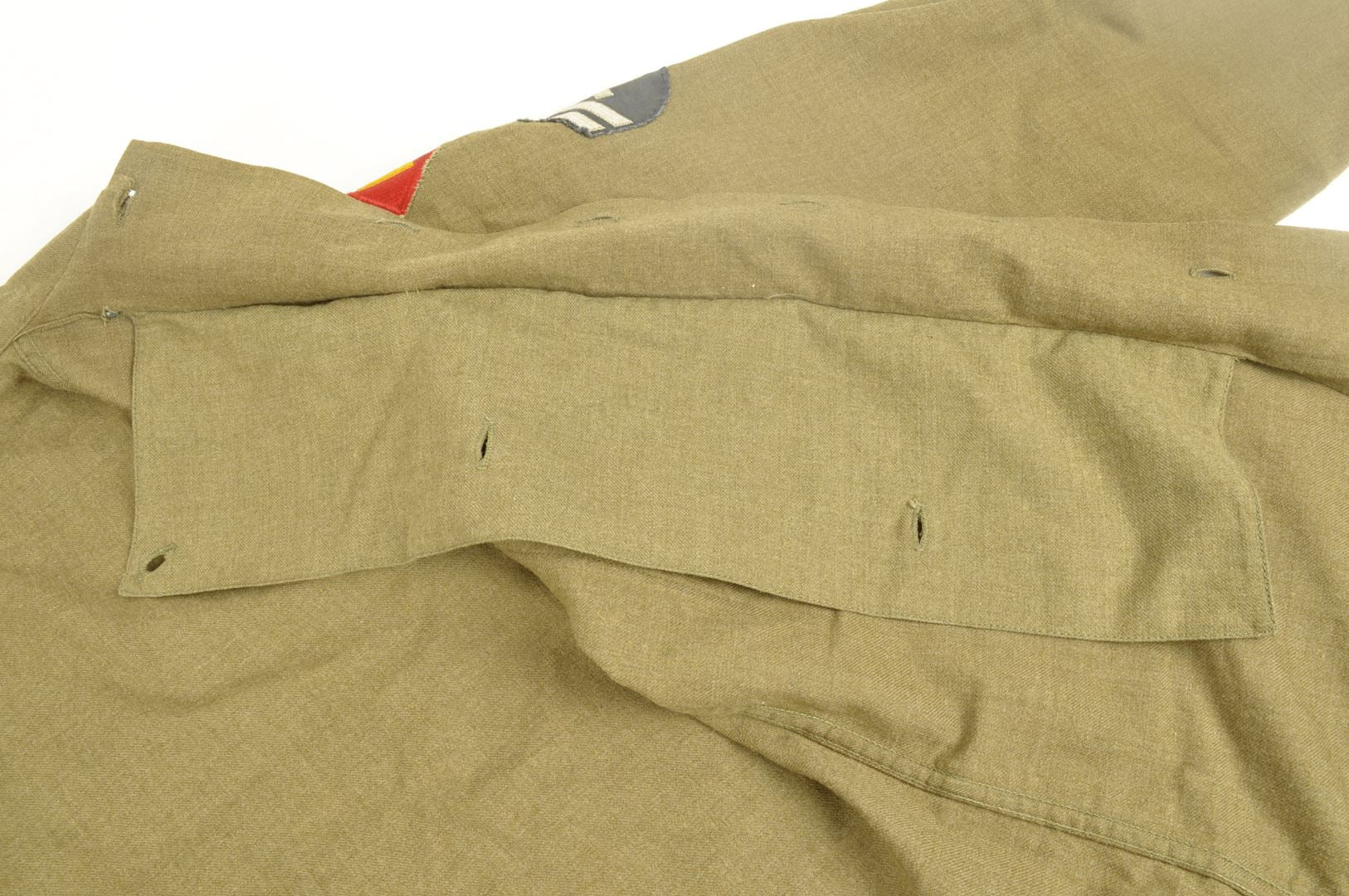 Chemise "moutarde" 103rd & 45th Infantry Division / identifiée Vosges