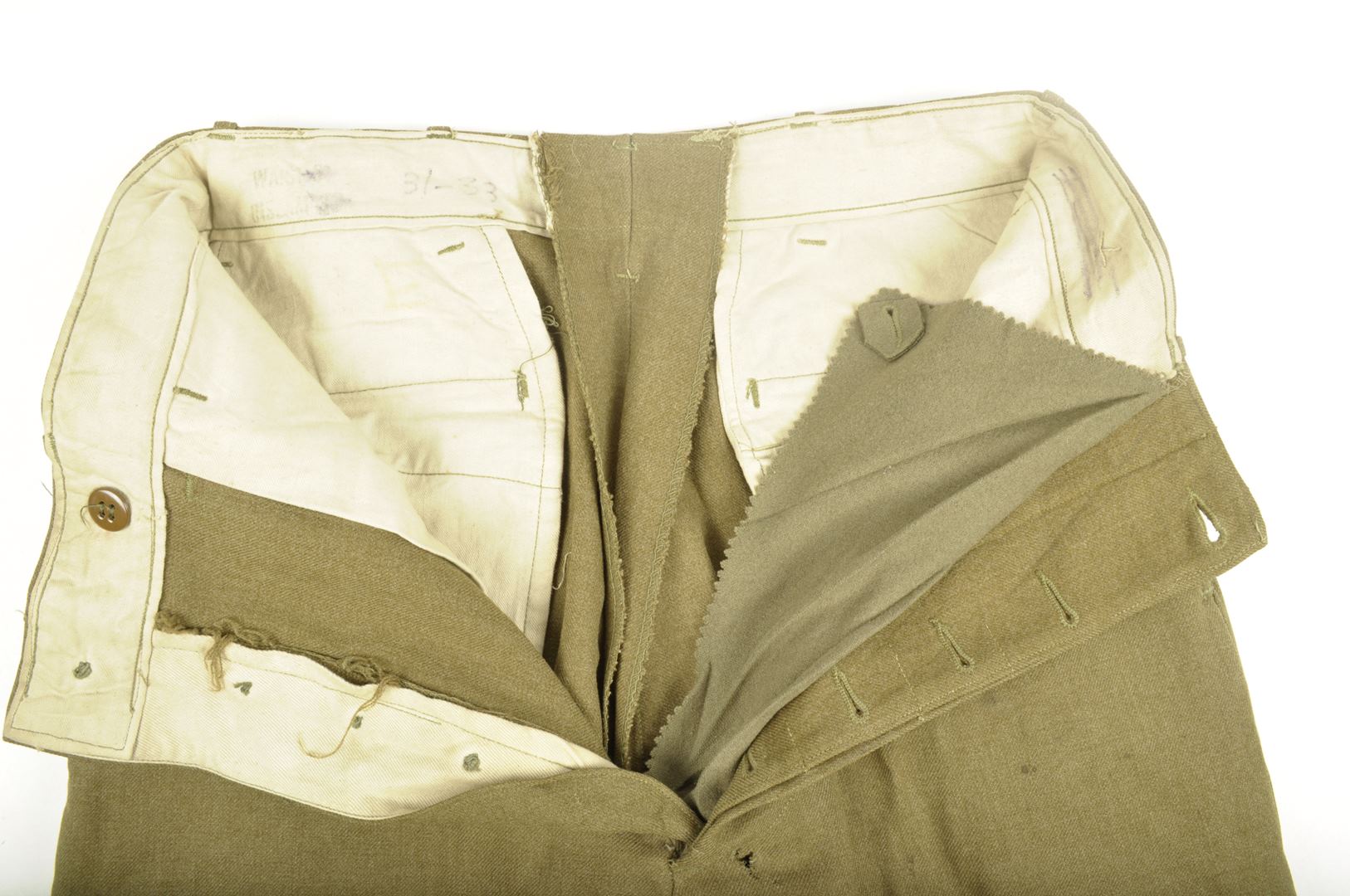 Pantalon moutarde  30 X 31 / Daté 1943