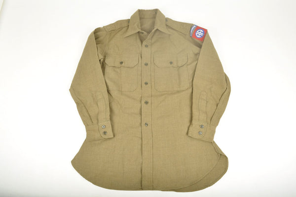 Chemise Officier "moutarde" / 82ième Airborne