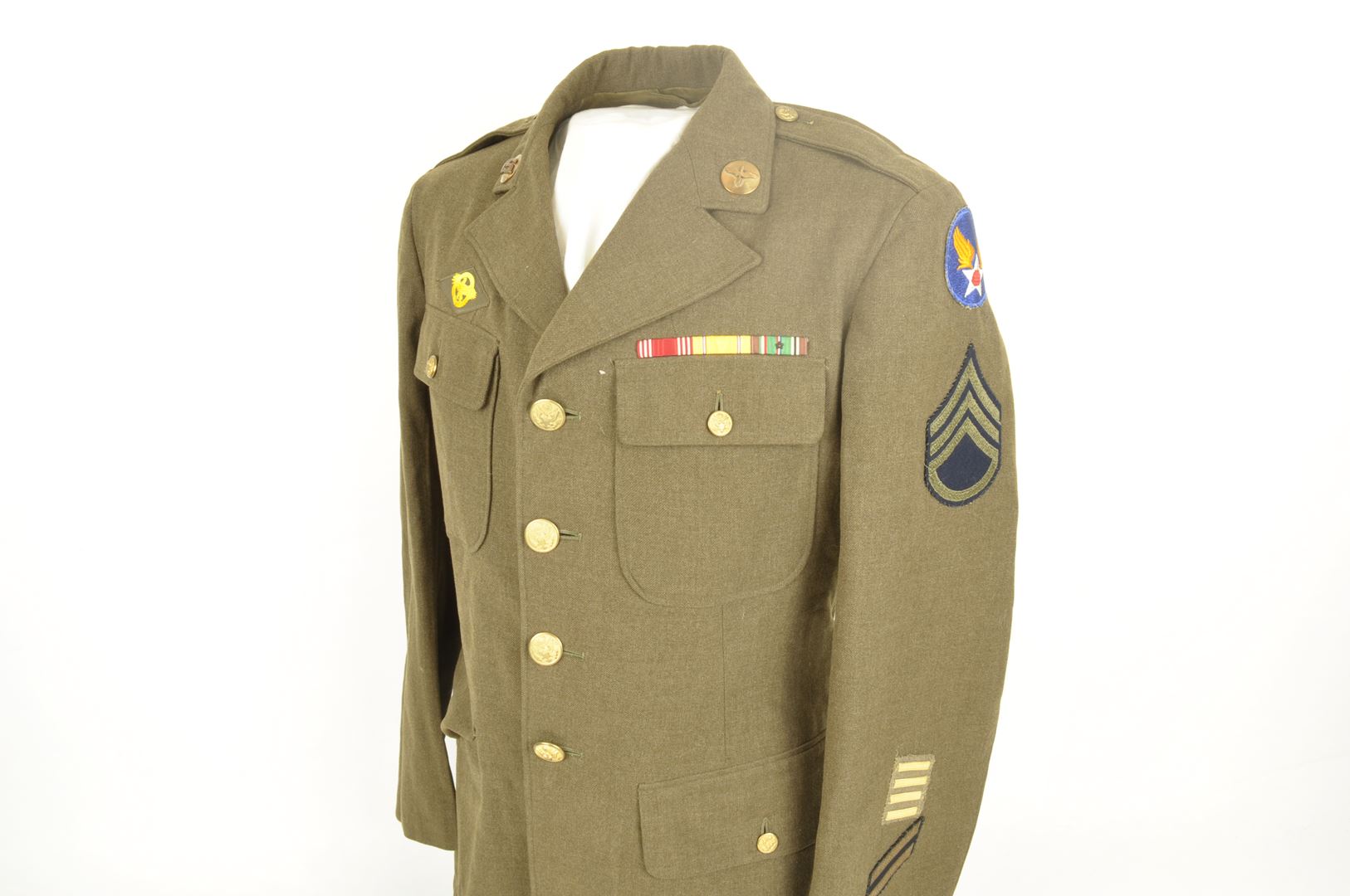 Vareuse US AIR FORCE Nominatif / Identifiée 375th Service Squadron