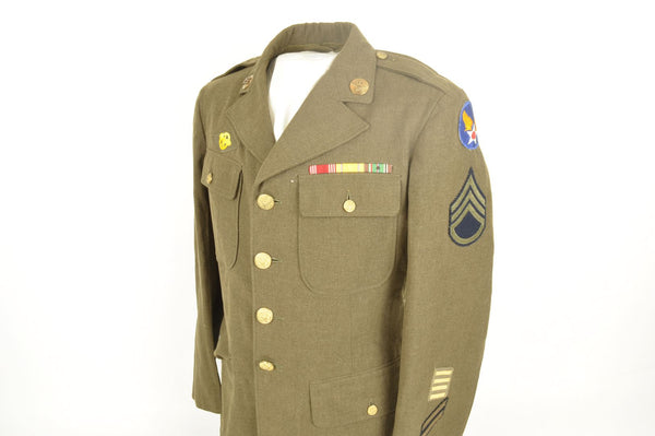 Vareuse US AIR FORCE Nominatif / Identifiée 375th Service Squadron