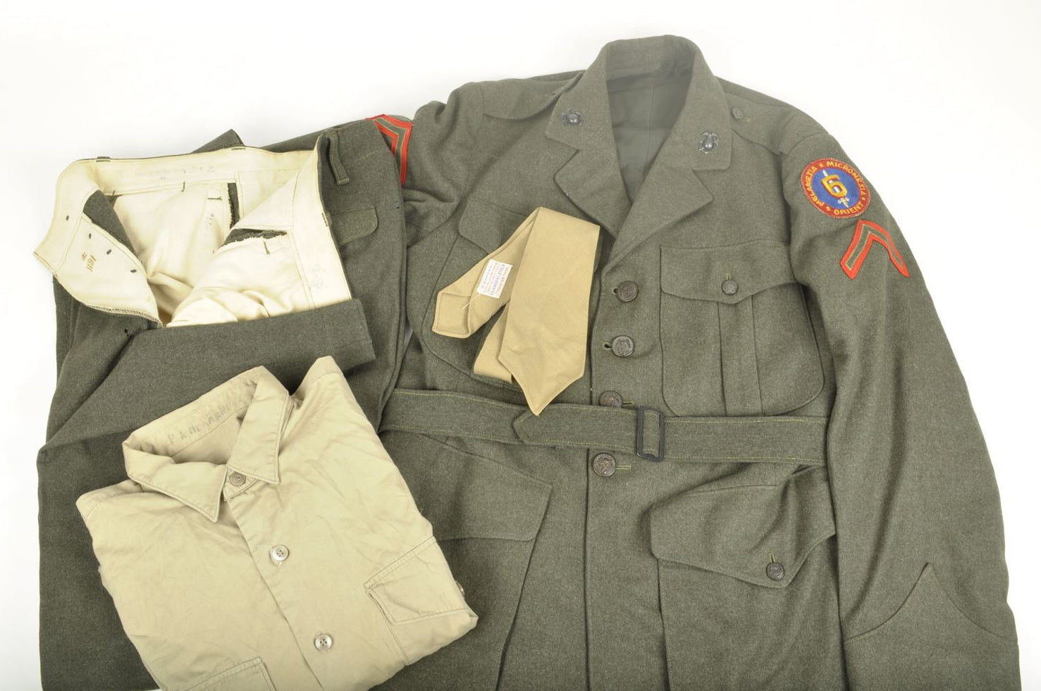 Grouping identifié USMC / 6th Marine Division 15th Regiment