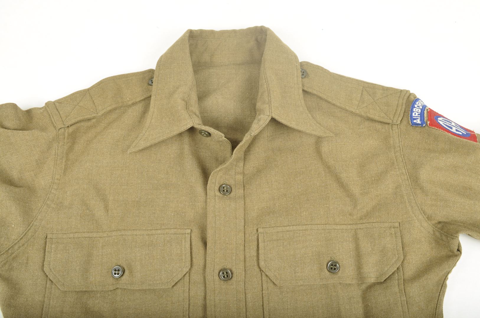 Chemise Officier "moutarde" / 82ième Airborne