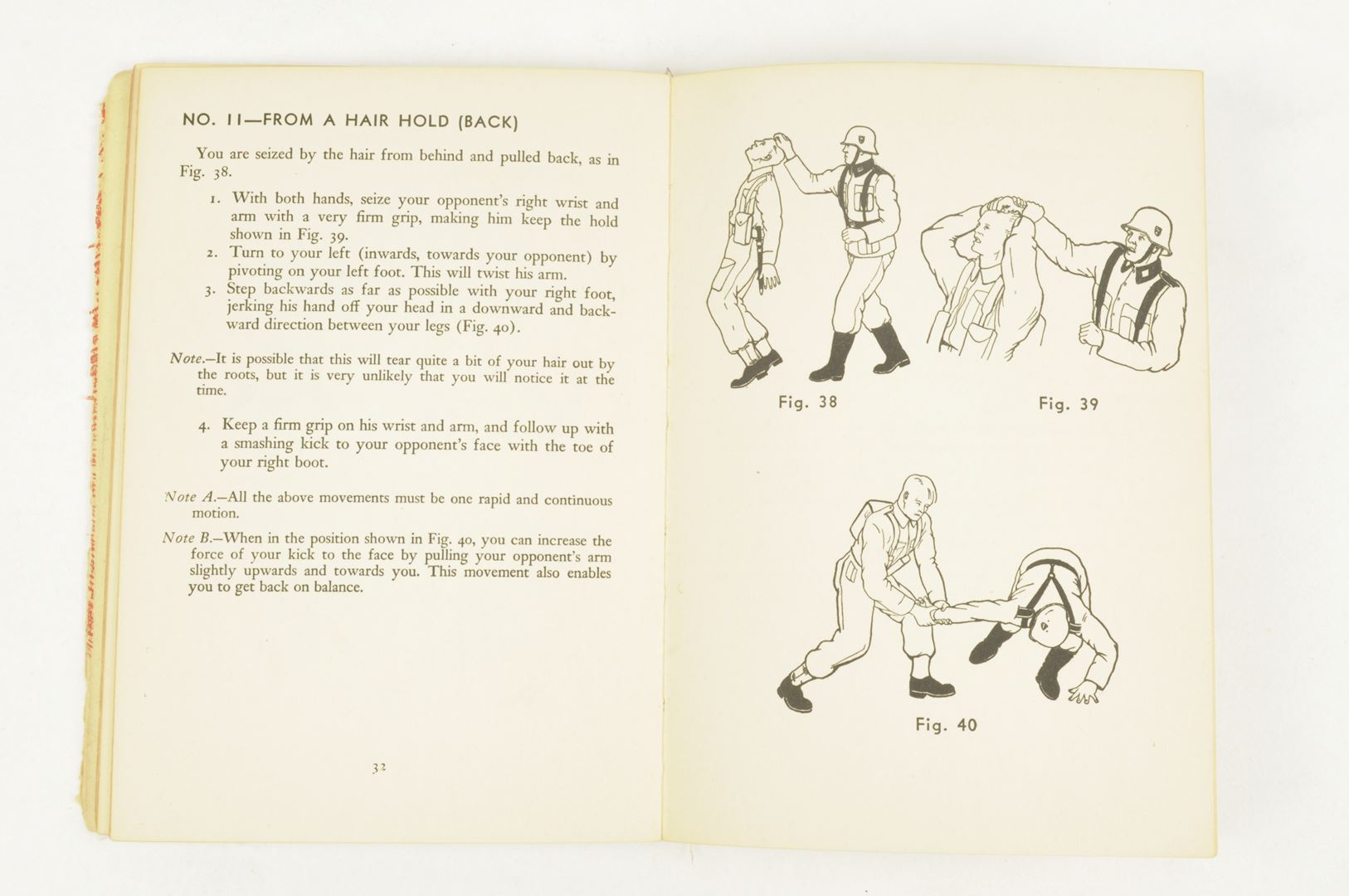 Livre ORIGINAL "GET TOUGH" daté 1943 / nominatif