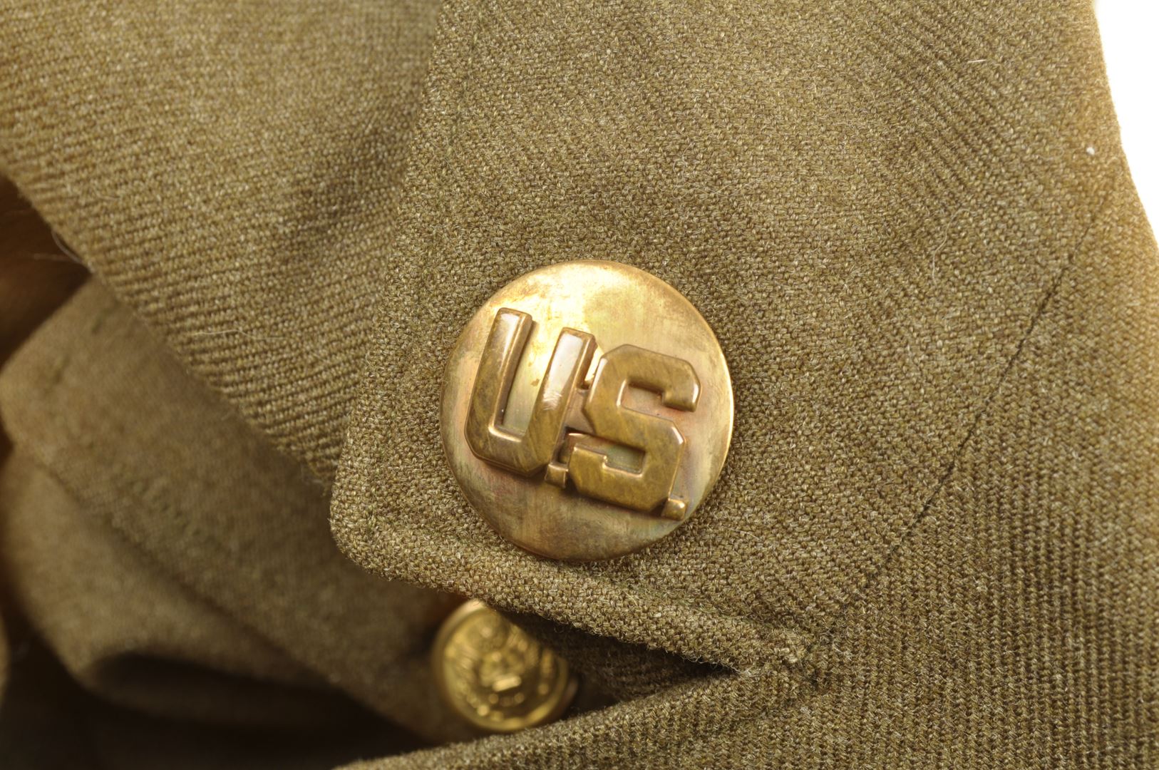 Vareuse US AIR FORCE Nominatif / Identifiée 375th Service Squadron