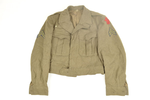 Blouson Ike daté 1944 Nominatif / 28th Infantry Division