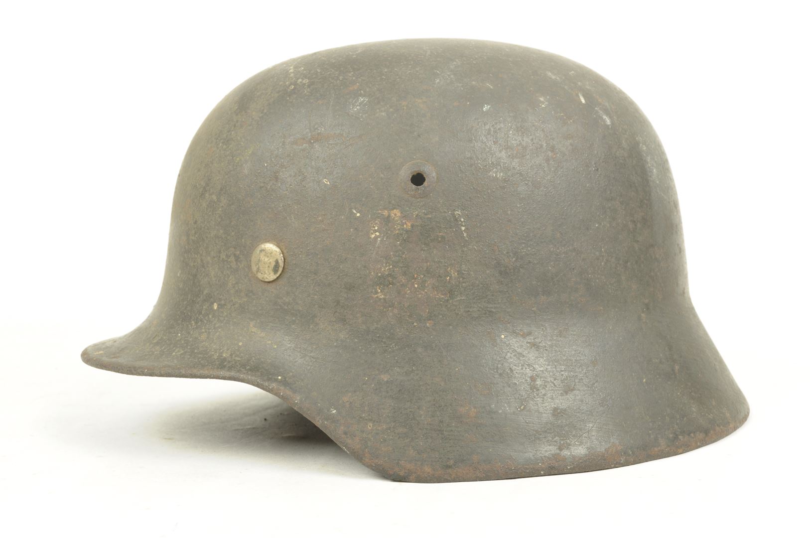 Casque allemand HEER modèle 35 Nominatif sorti de grenier