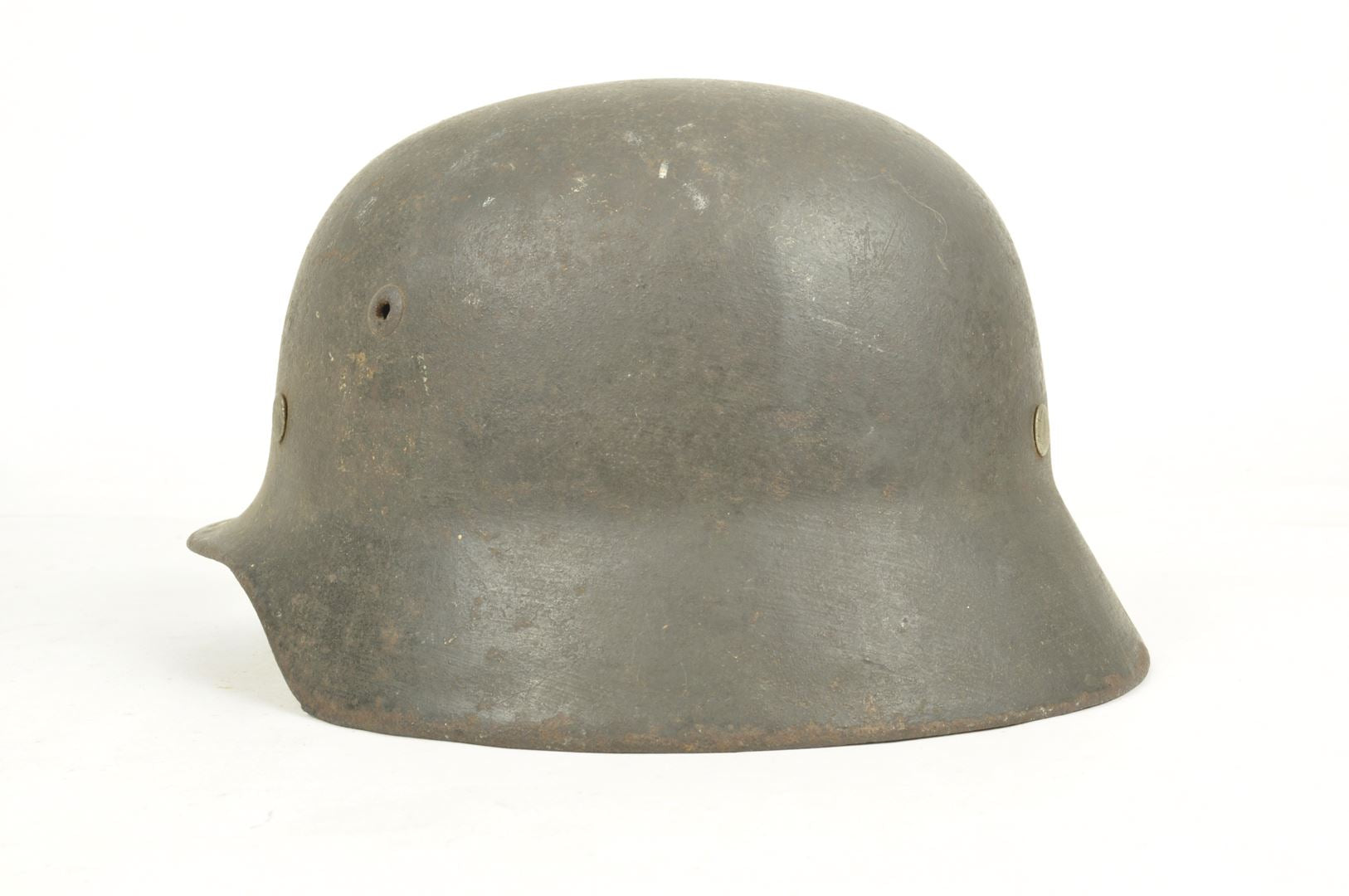 Casque allemand HEER modèle 35 Nominatif sorti de grenier