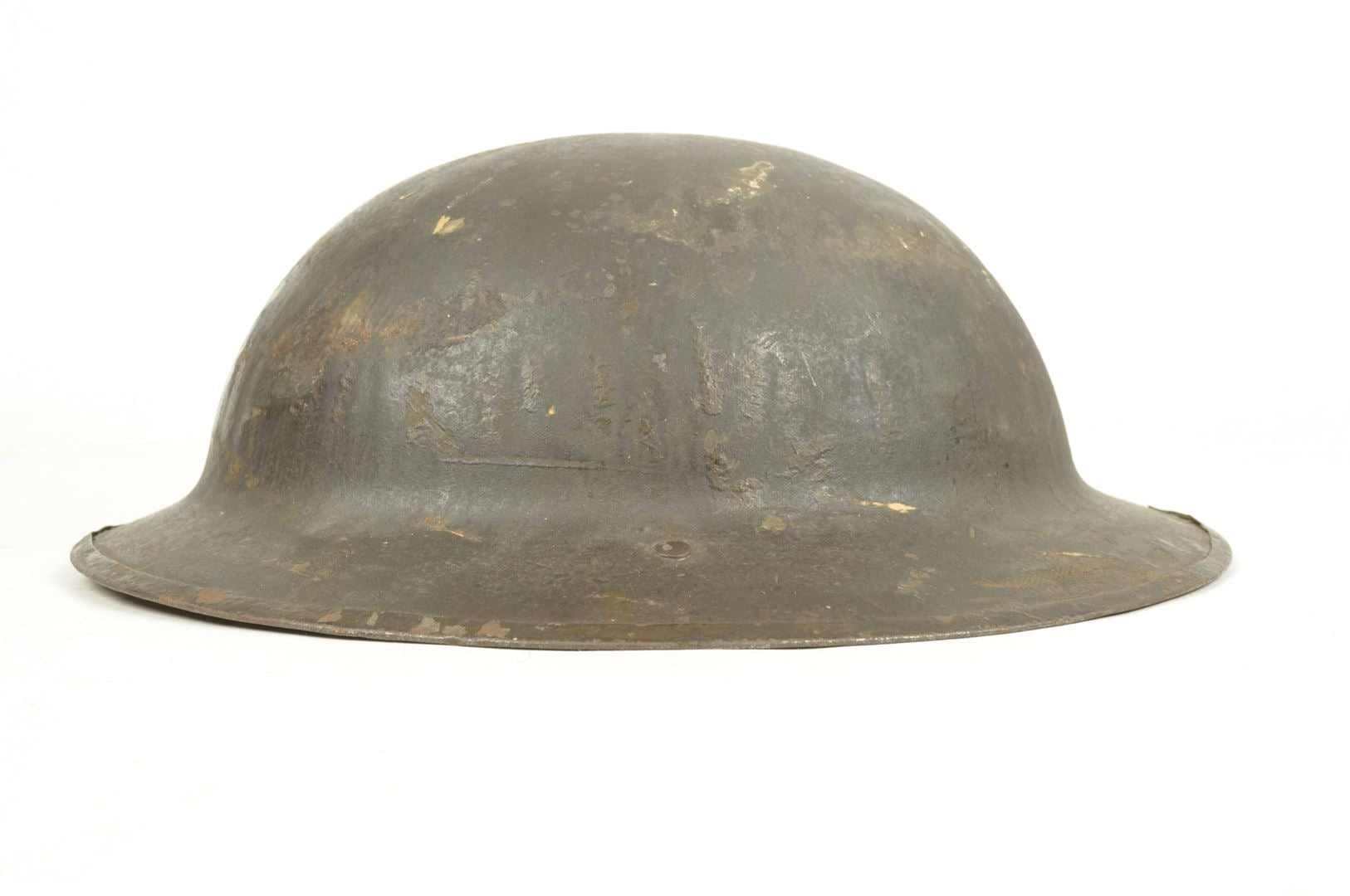 Casque US 17 3rd infantry division fabrication Britannique / Nominatif et identifié