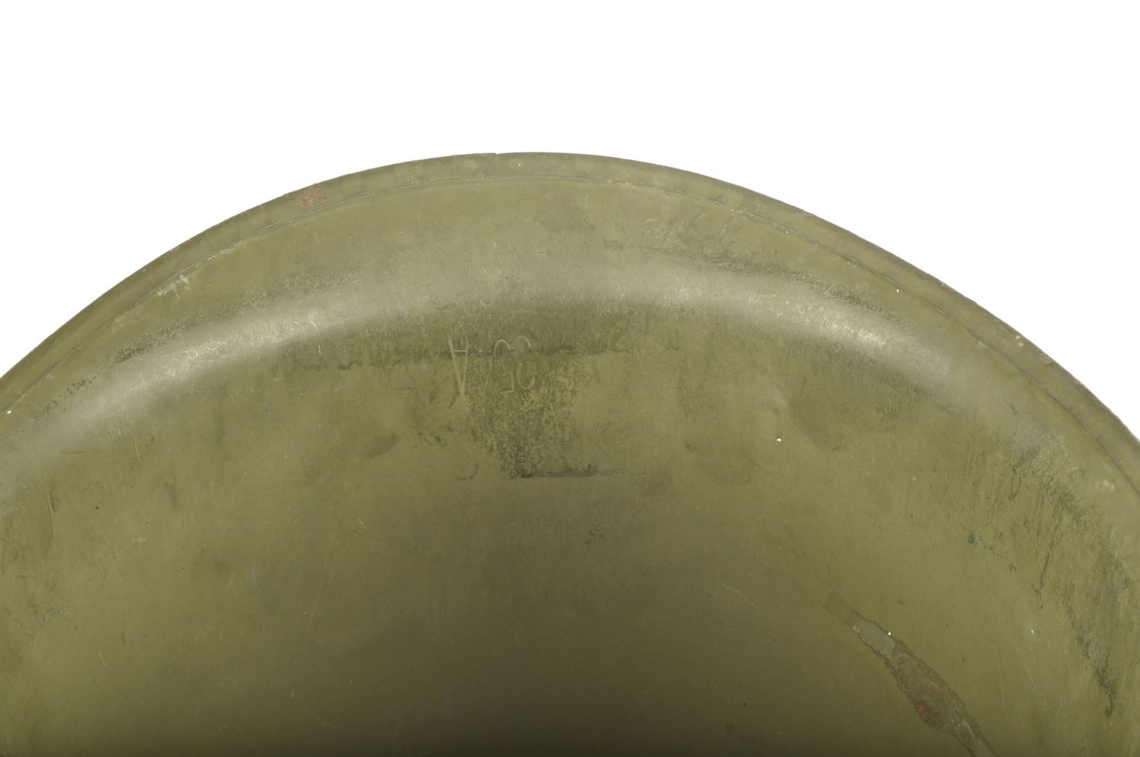 Casque US M1 SCHLUETER de l' US NAVY / Nominatif et identifié
