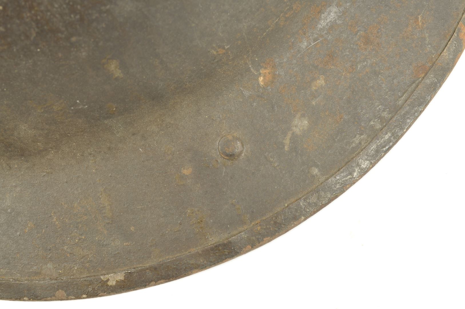 Casque US 17 3rd infantry division fabrication Britannique / Nominatif et identifié