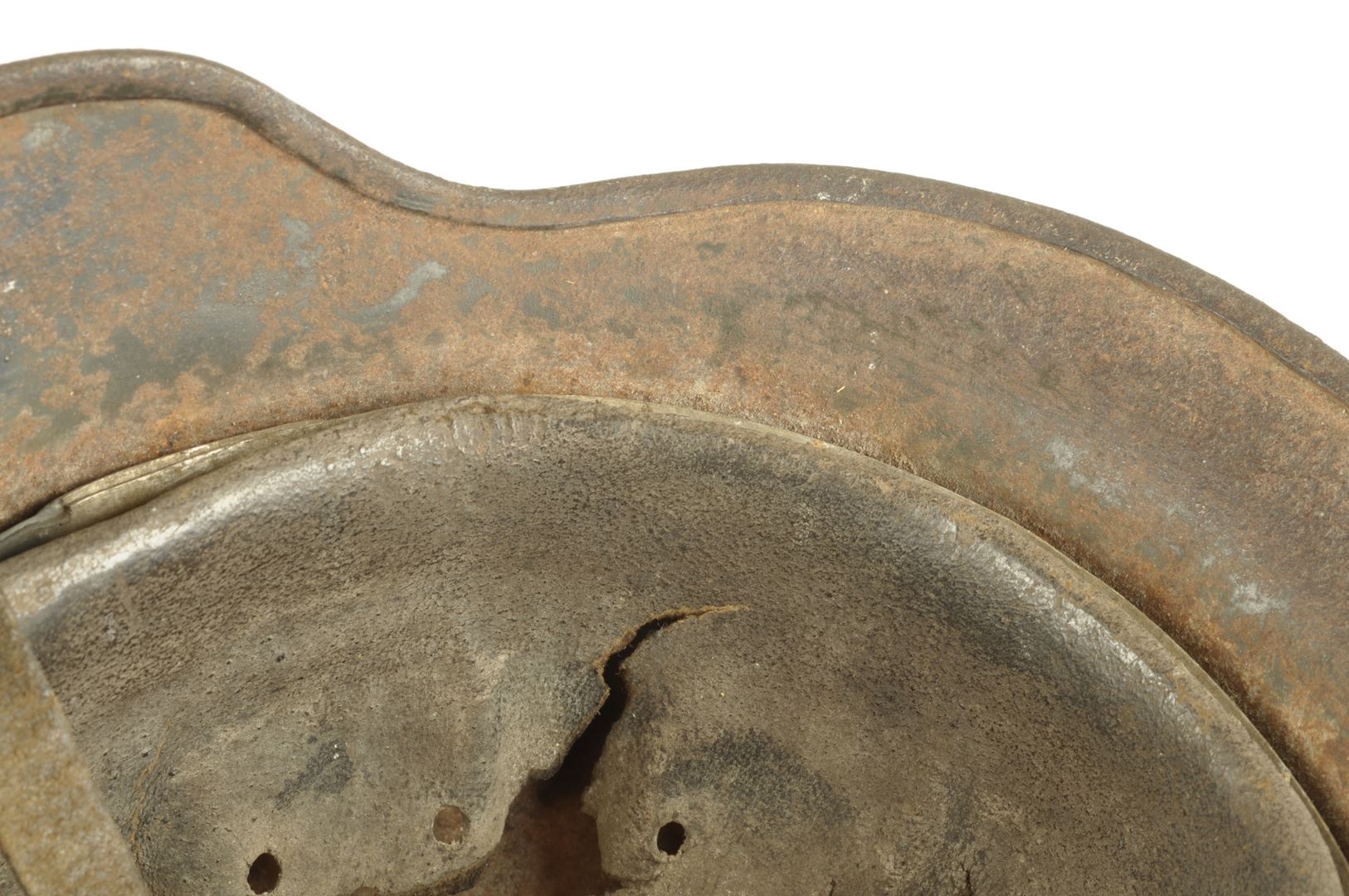 Casque allemand HEER modèle 35 Nominatif sorti de grenier