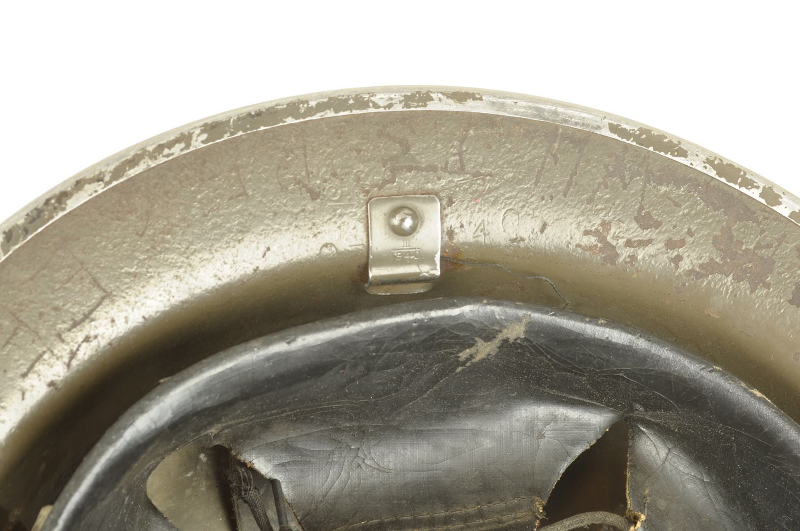 Casque Britannique MKII Nominatif 1940 / Royal Artillery 42nd East Lancashire Division