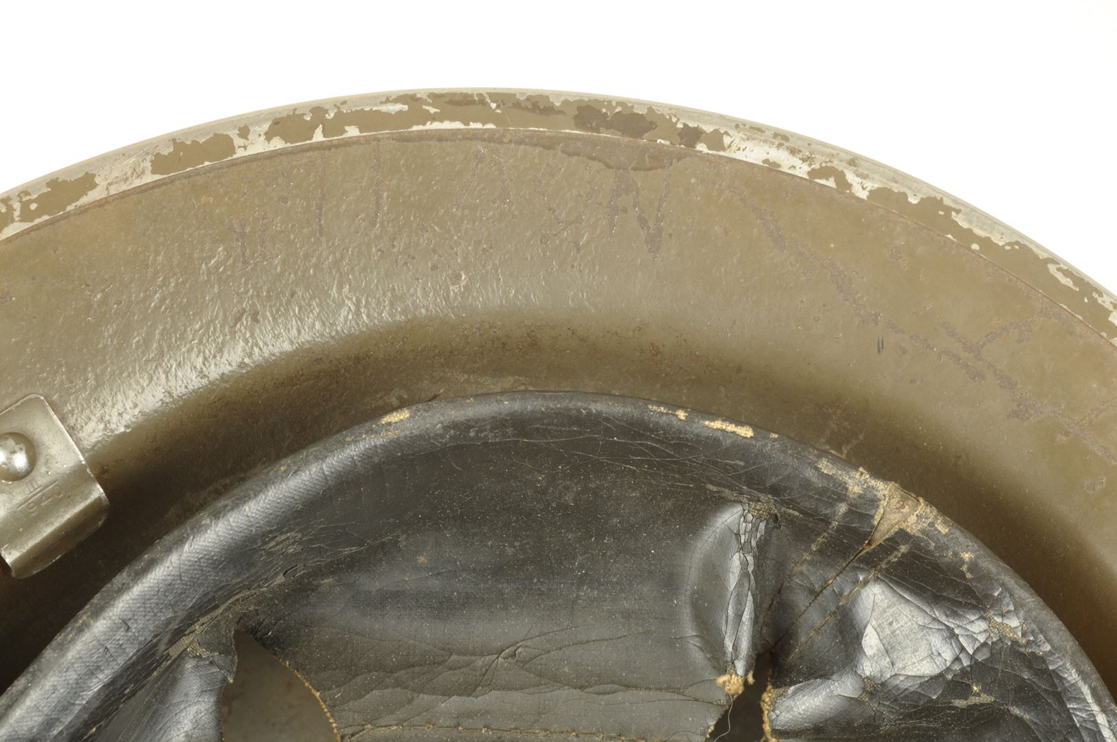 Casque Britannique MKII Nominatif 1940 / Royal Artillery 42nd East Lancashire Division