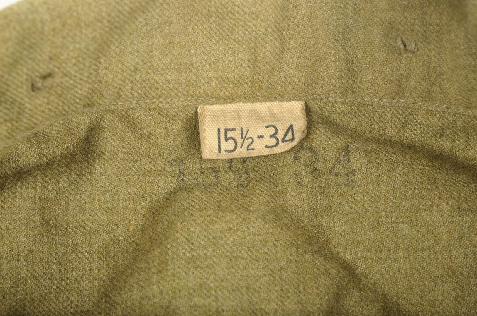 Chemise "moutarde"  15 1/2 - 34 / 10th Mountain Division