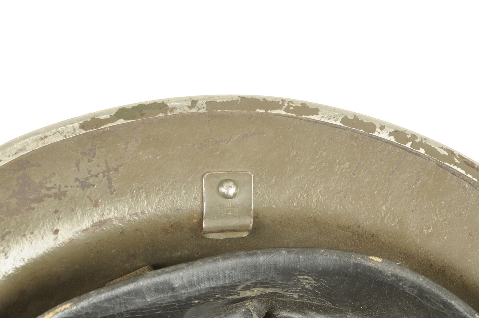 Casque Britannique MKII Nominatif 1940 / Royal Artillery 42nd East Lancashire Division