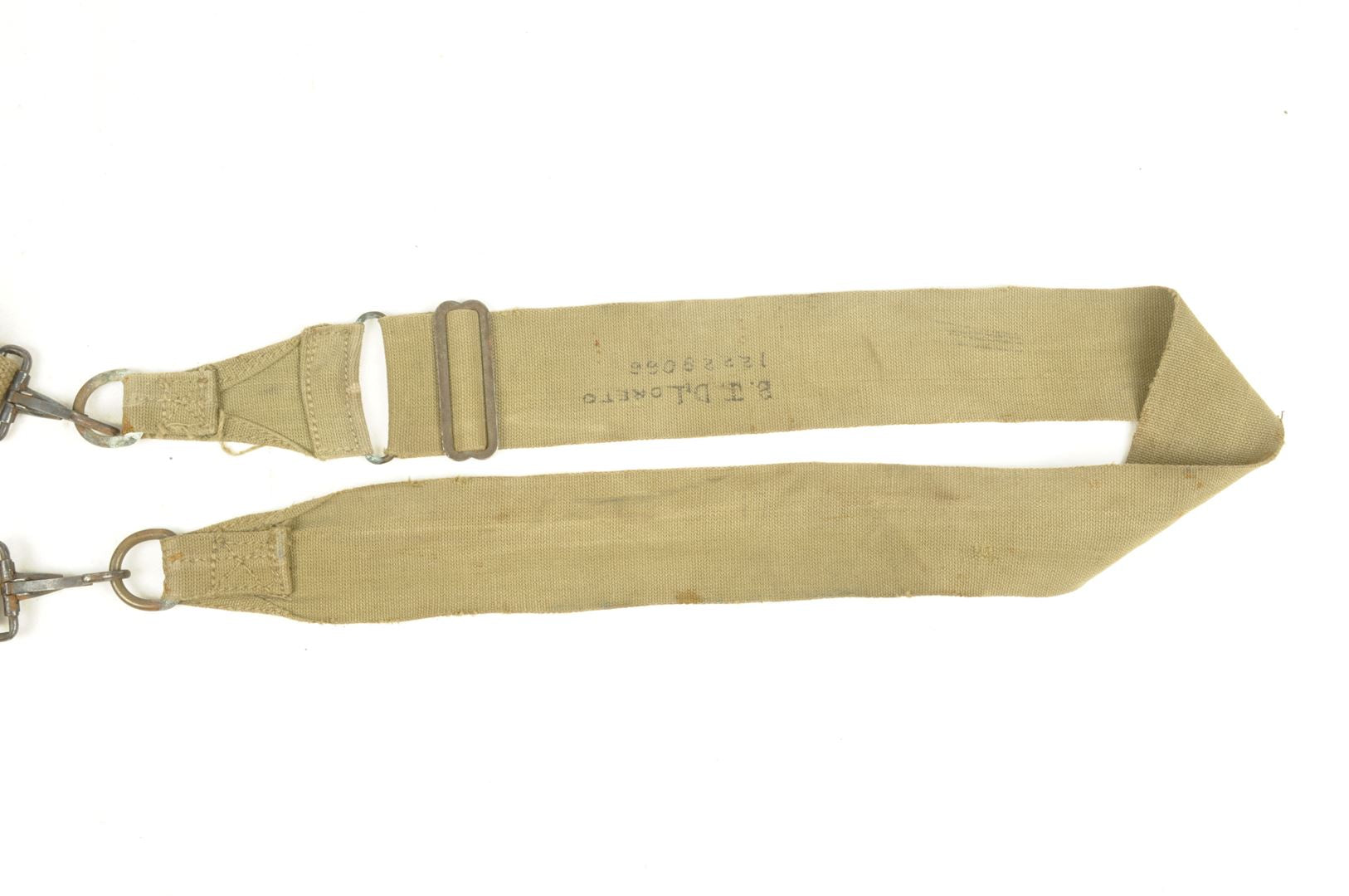 Musette M36 caoutchoutée ATLANTIC PRODUCTS 1942 / Nominative