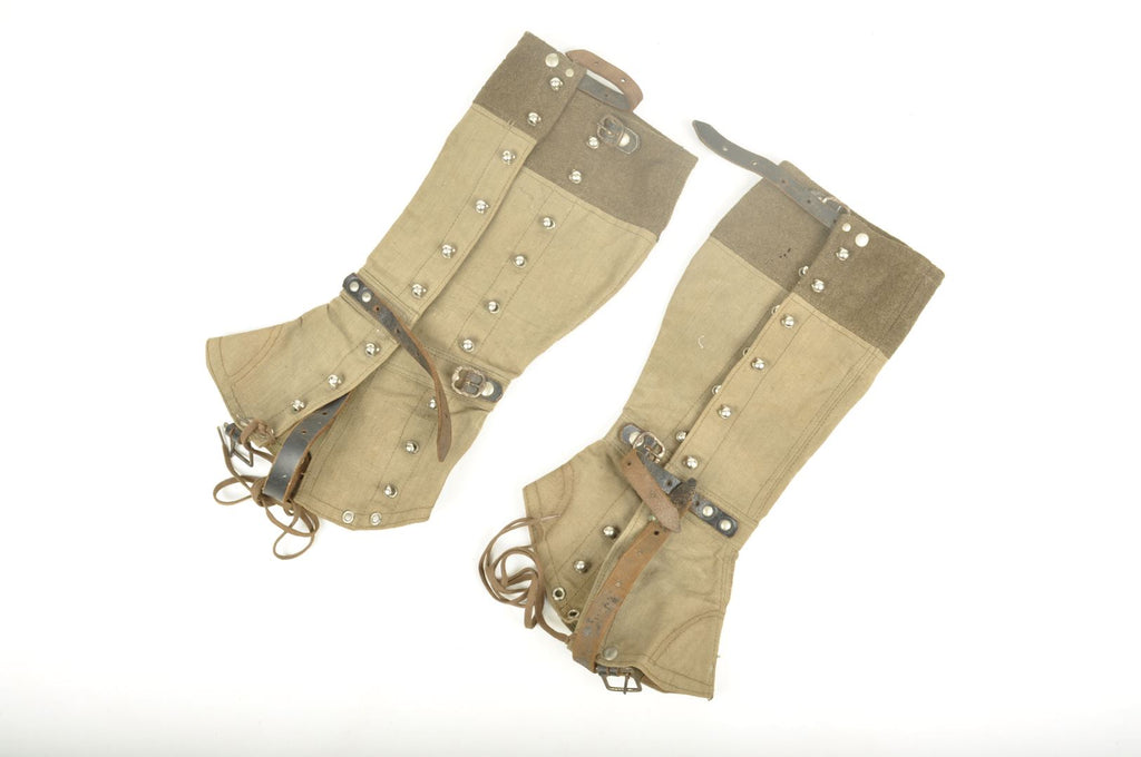 Paire de guêtres de Montagne modèle 1940 / datées 40