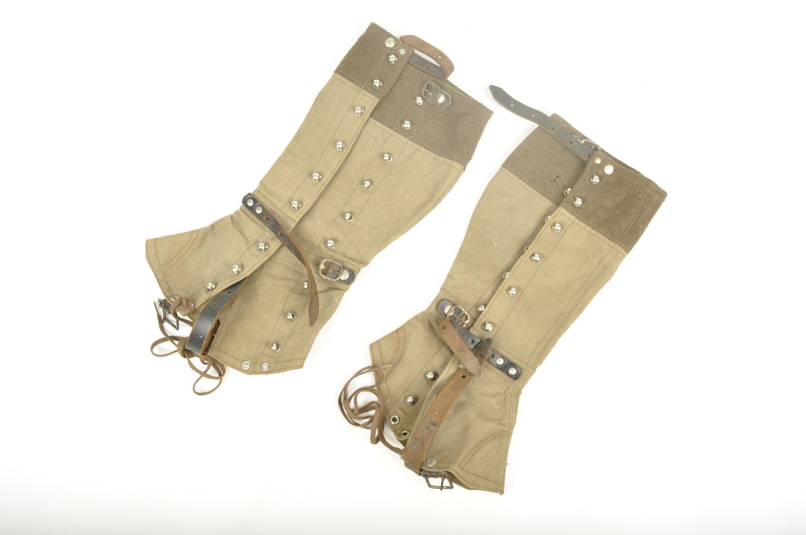 Paire de guêtres de Montagne modèle 1940 / datées 40