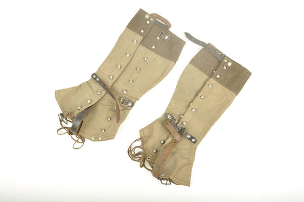 Paire de guêtres de Montagne modèle 1940 / datées 40