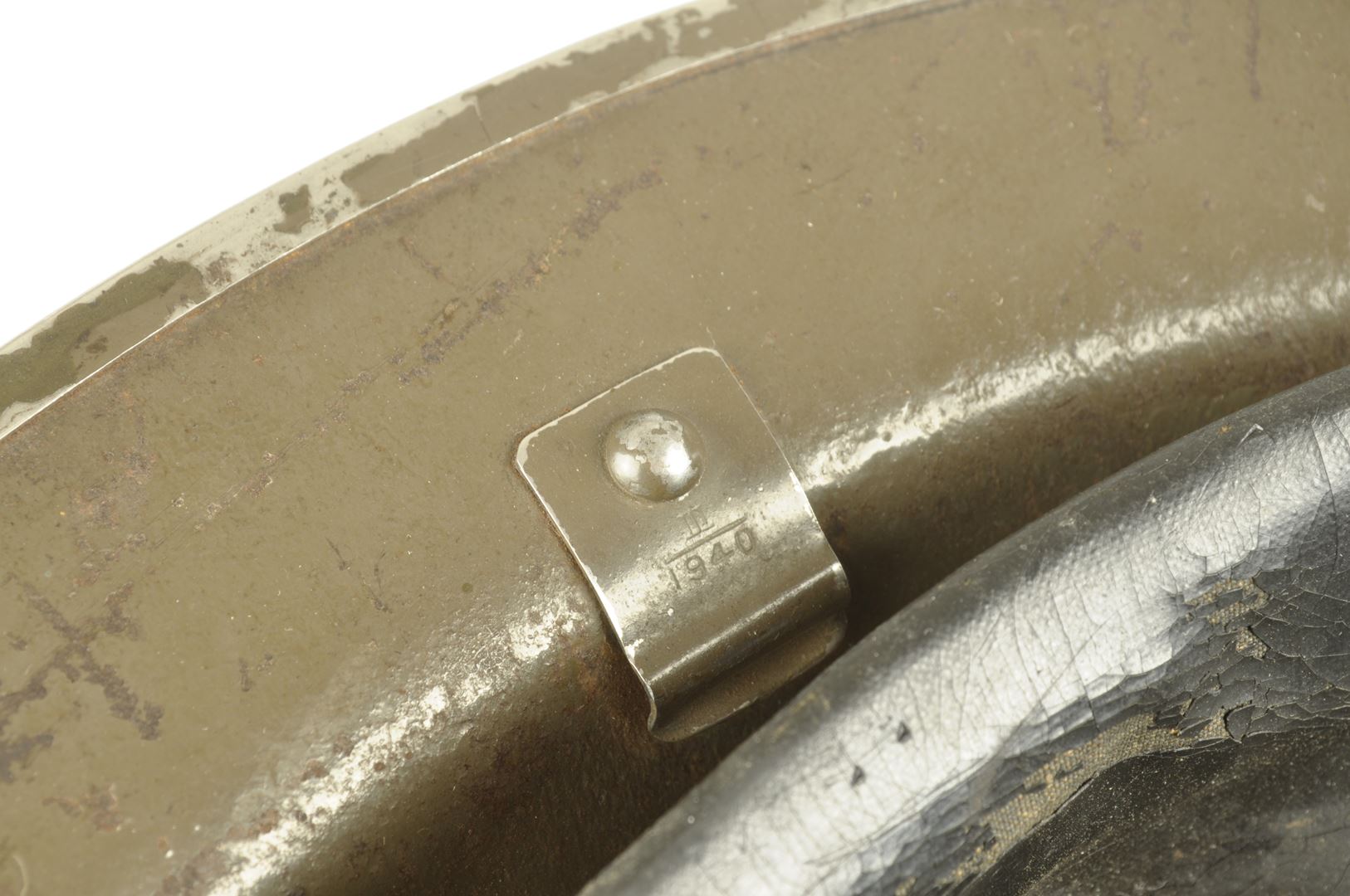 Casque Britannique MKII Nominatif 1940 / Royal Artillery 42nd East Lancashire Division