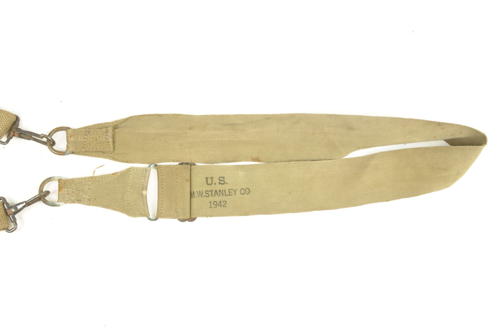 Musette M36 caoutchoutée ATLANTIC PRODUCTS 1942 / Nominative