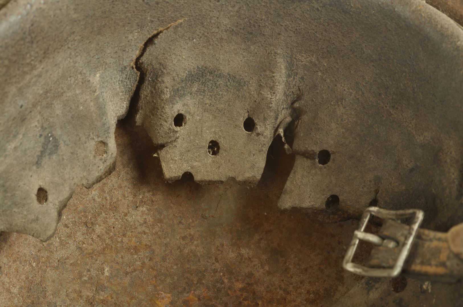 Casque allemand HEER modèle 35 Nominatif sorti de grenier