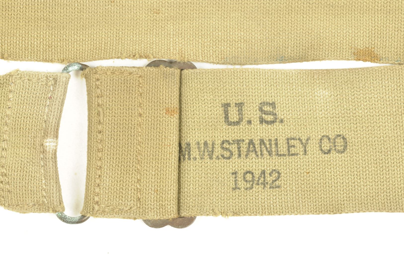 Musette M36 caoutchoutée ATLANTIC PRODUCTS 1942 / Nominative