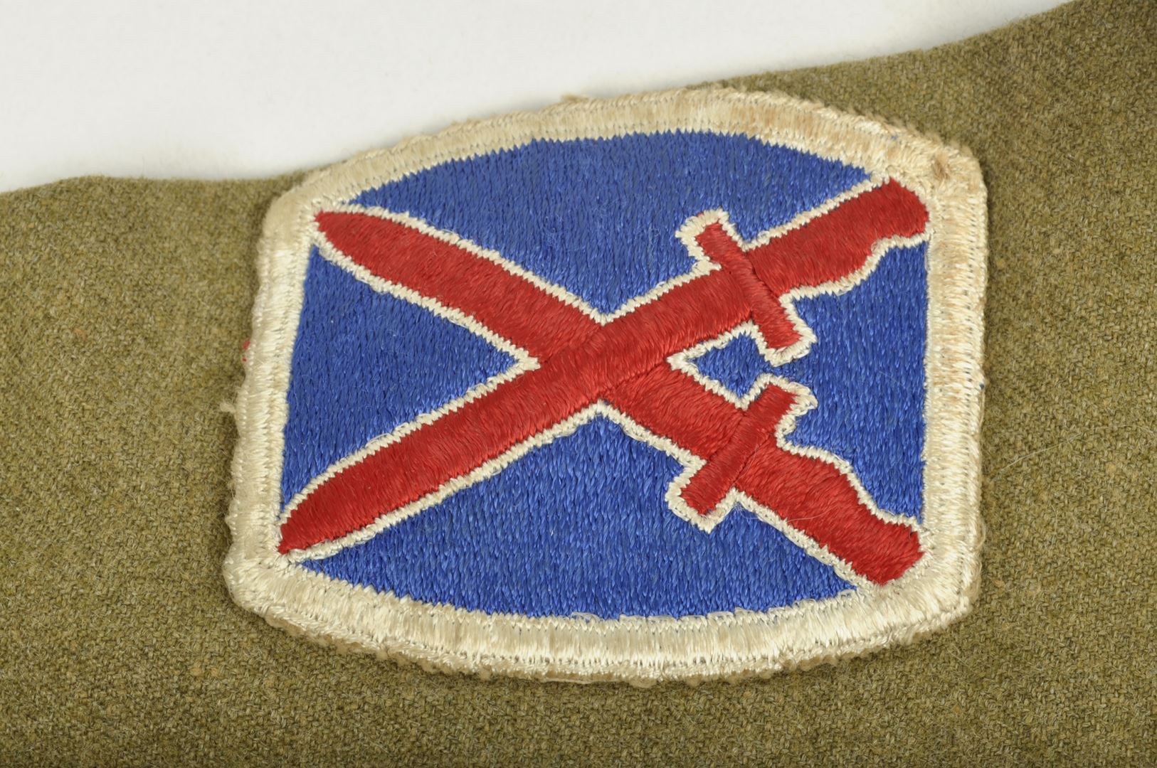 Chemise "moutarde"  15 1/2 - 34 / 10th Mountain Division