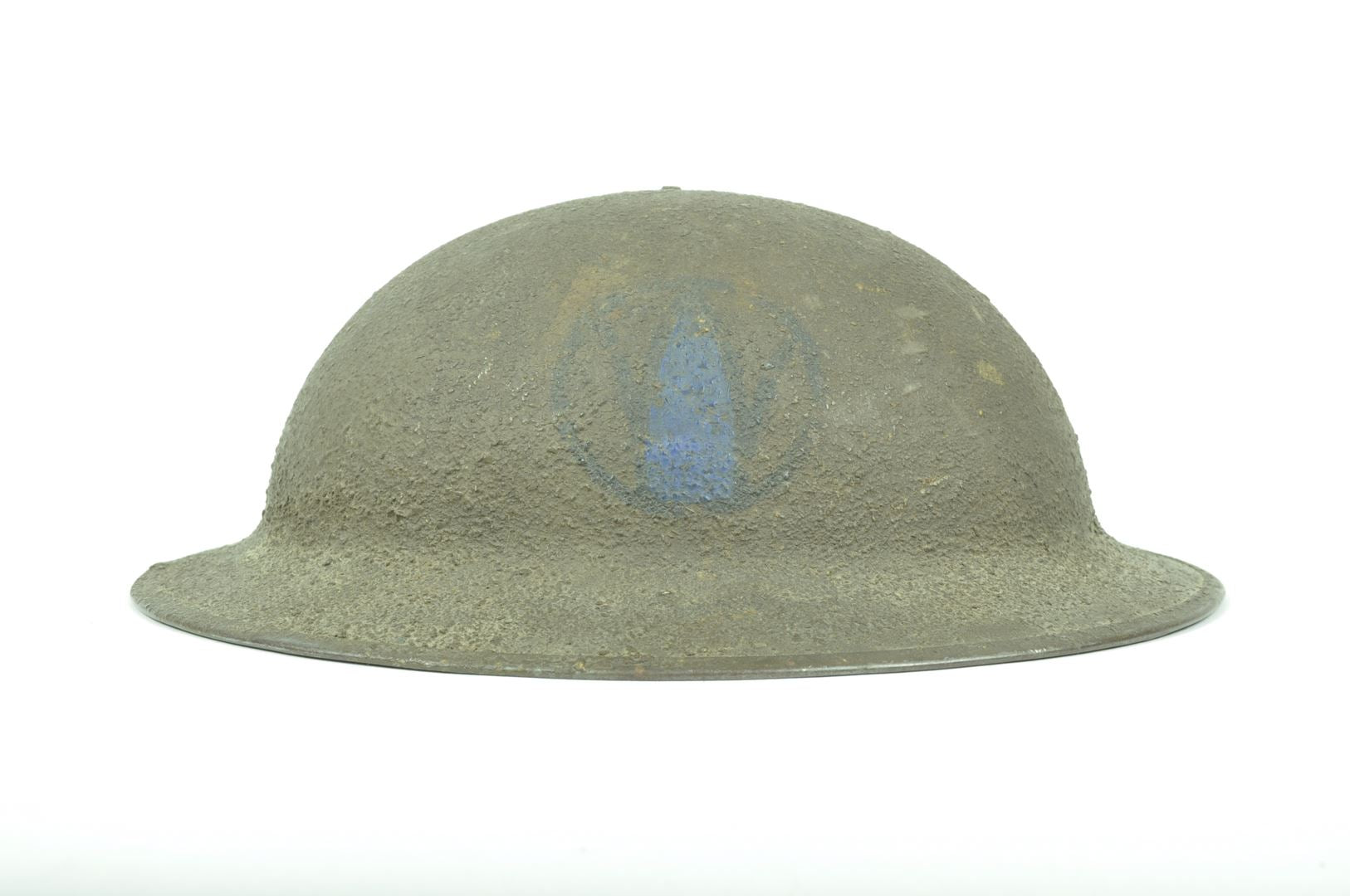 Casque US 17 double insignes 89th infantry division