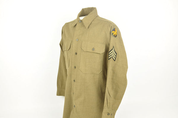 Chemise "moutarde" 17th Airborne