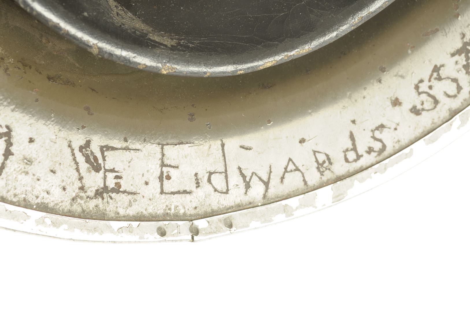 Casque Britannique MKII Nominatif 1940 / Royal Artillery 42nd East Lancashire Division