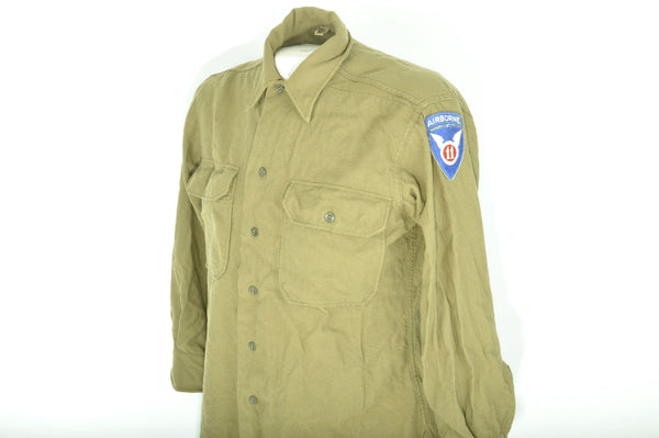 Chemise "moutarde" 11th Airborne