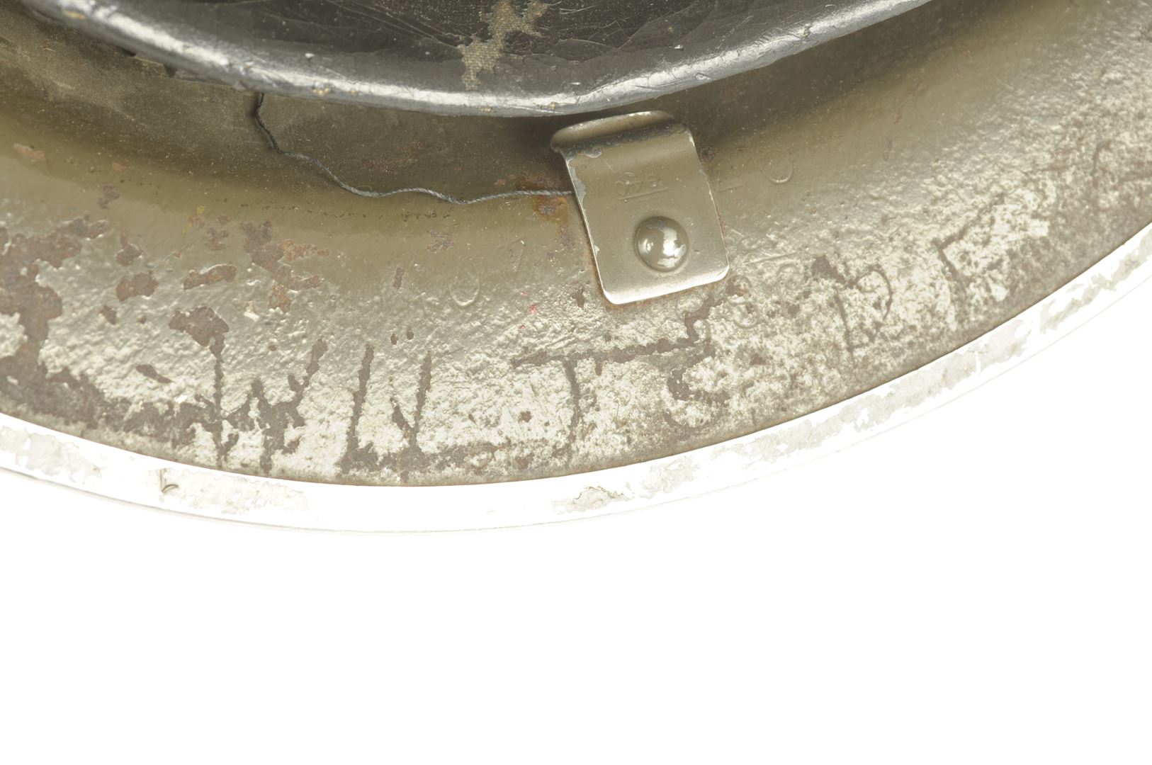 Casque Britannique MKII Nominatif 1940 / Royal Artillery 42nd East Lancashire Division