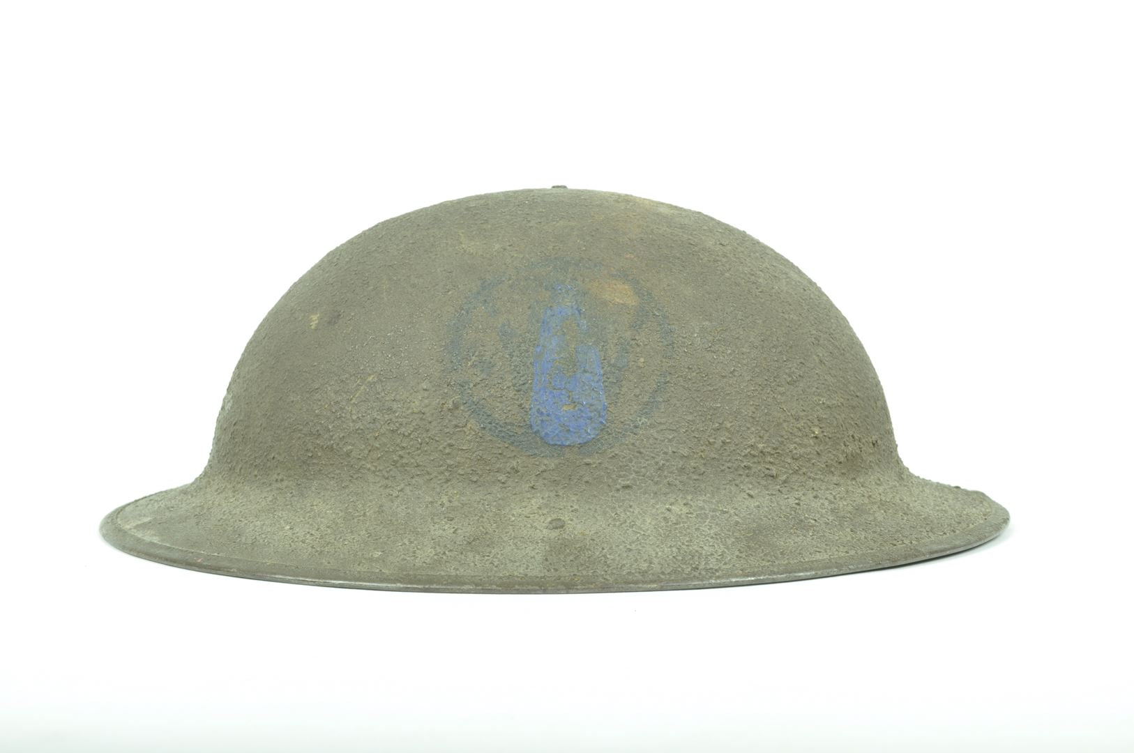Casque US 17 double insignes 89th infantry division