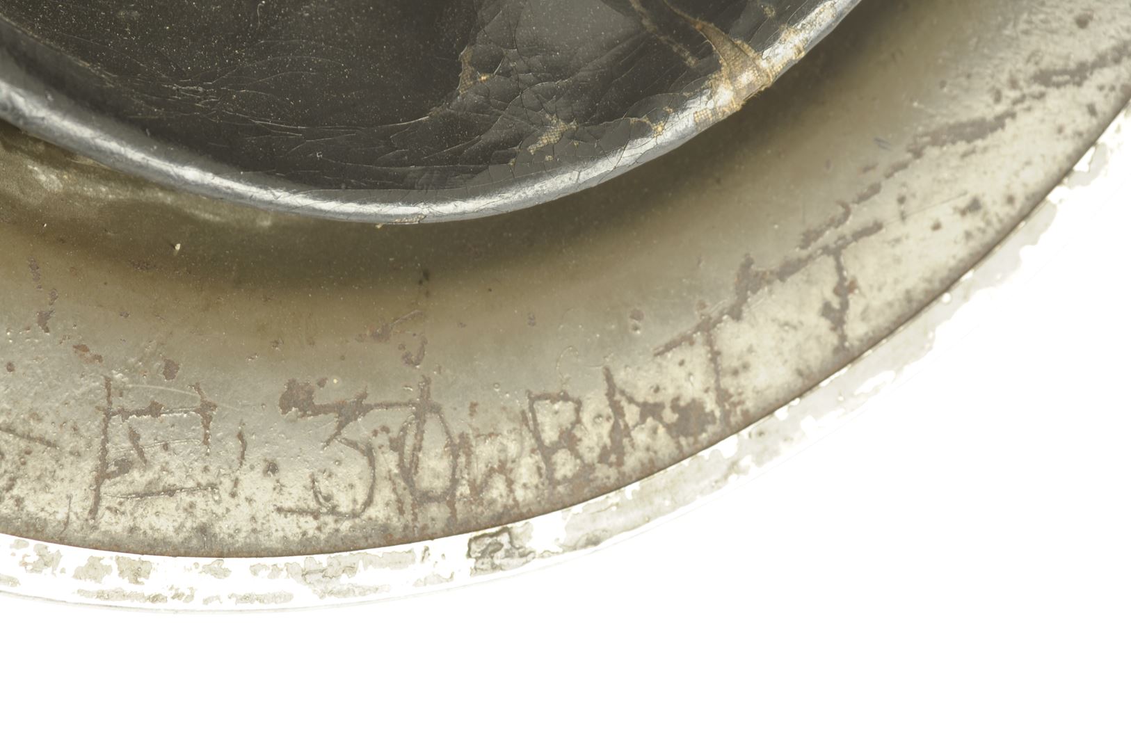 Casque Britannique MKII Nominatif 1940 / Royal Artillery 42nd East Lancashire Division