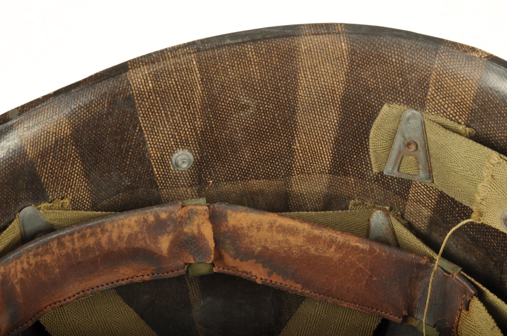 Casque US M1 pattes fixes Nominatif / Sous casque Westinghouse