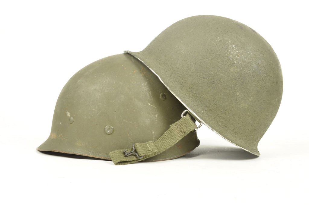 Casque US M1 Schlueter avec son sous casque Firestone Nominatif