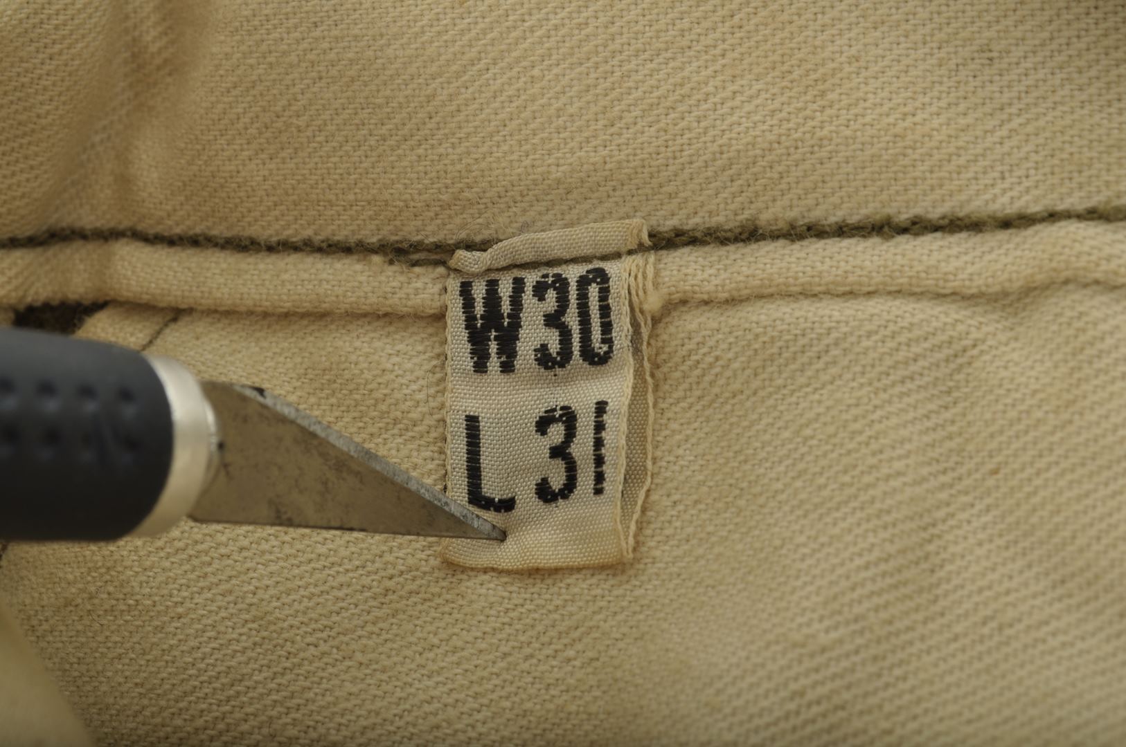 Pantalon moutarde  30 X 31 / Daté 1943