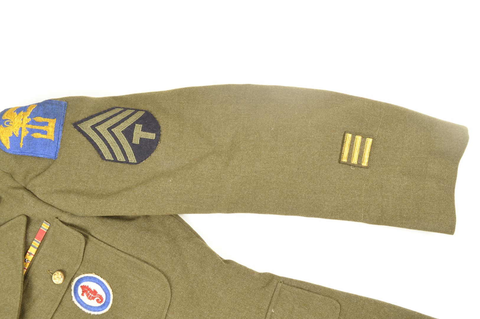 Veste de Sortie troupe "Engineer Spécial Brigades" datée 1942