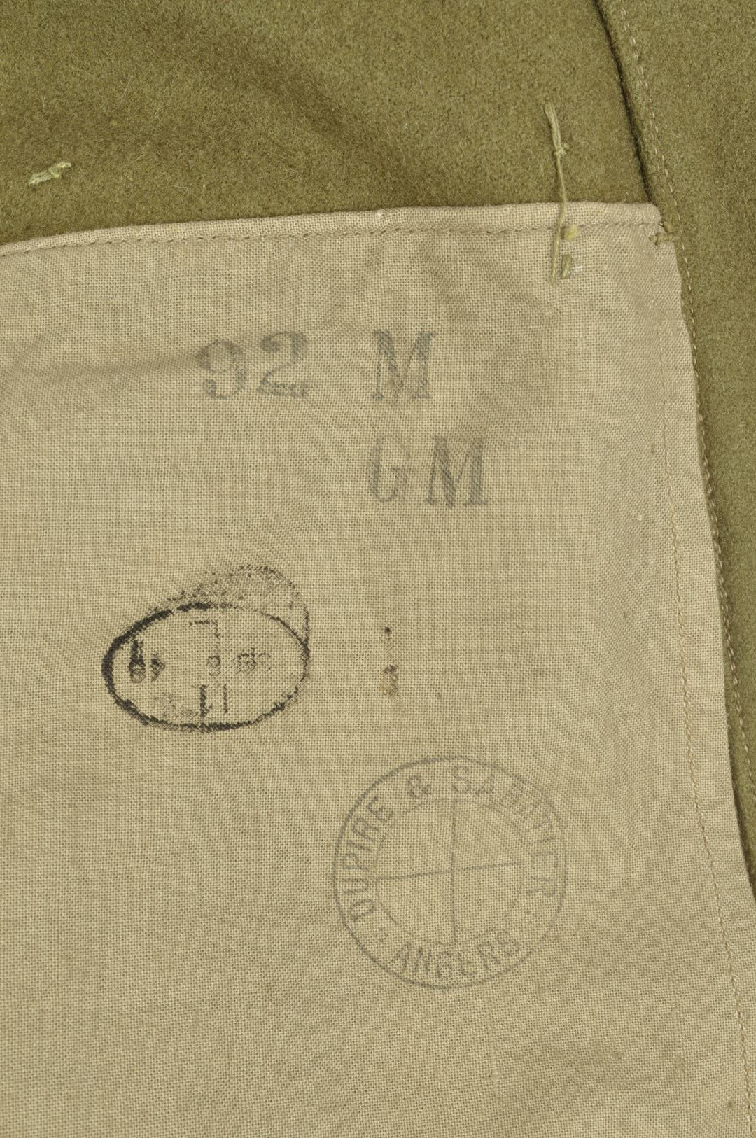 Blouson modèle 44 daté 1948